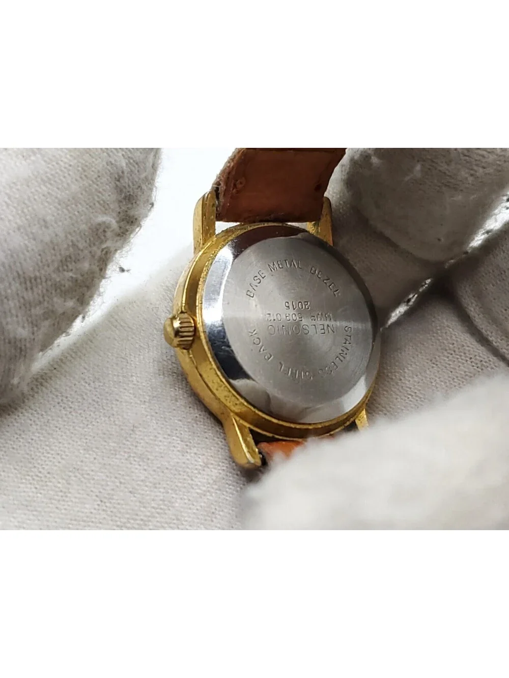 Watch It Quartz Watch New Battery Womens Gold Tone 24mm